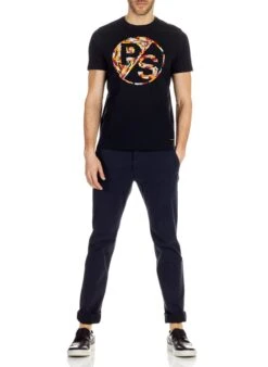 Marc O'Polo Blue Stretch Cotton Slim Chinos -Deals Mode Modee Store 1277298