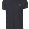 Gant Black Regular-fit Round-neck Cotton T-shirt