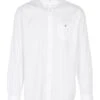 Gant White Regular-fit Cotton Shirt With Button-down Collar