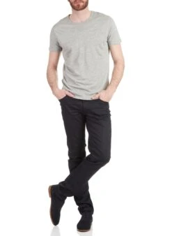 Ikks Blue Coated Slim Jeans -Deals Mode Modee Store 1774853