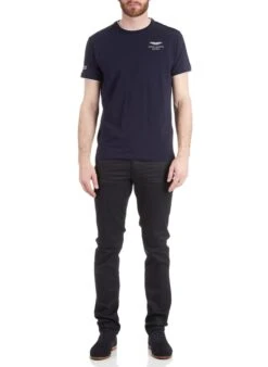 Ikks Blue Coated Slim Jeans -Deals Mode Modee Store 1774859