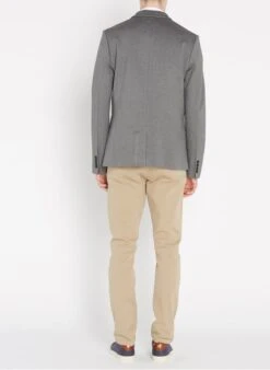 Ikks Beige Slim-fit Stretch Cotton Chinos -Deals Mode Modee Store 2238640