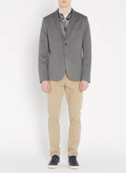 Ikks Beige Slim-fit Stretch Cotton Chinos -Deals Mode Modee Store 2238641