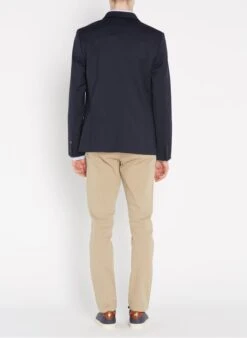 Ikks Beige Slim-fit Stretch Cotton Chinos -Deals Mode Modee Store 2238754