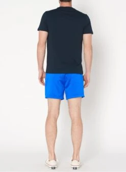 PAUL SMITH Blue Regular-fit Embroidered Cotton T-shirt With Round Neck -Deals Mode Modee Store 2239719
