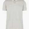 Scotch And Soda Grey Slim-fit Cotton Polo Shirt
