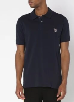 PAUL SMITH Blue Regular-fit Organic Cotton Polo Shirt -Deals Mode Modee Store 2265646