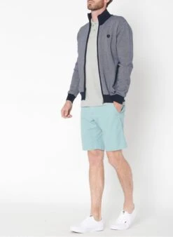 Scotch And Soda Grey Slim-fit Cotton Polo Shirt -Deals Mode Modee Store 2271301