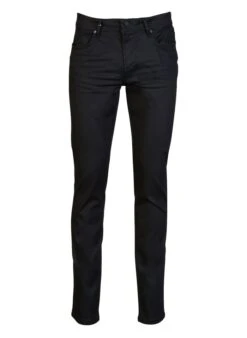 Ikks Blue Coated Slim Jeans