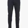 Ikks Blue Slim-fit Stretch Cotton Chinos