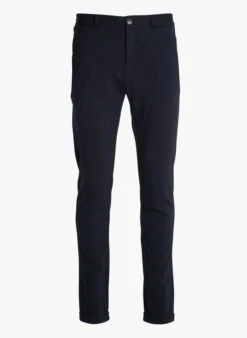 Ikks Blue Slim-fit Cotton Pants