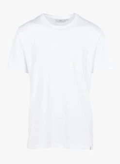 Minimum NOWA - White Regular-fit Round-neck Cotton T-shirt