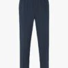 Samsoe Samsoe SMITHY - Blue Fluid Sports Pants With Elasticated Waist
