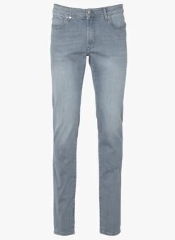 Ikks Jean Stone Regular-waist Slim-fit Cotton Jeans