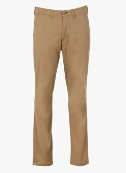 Selected Brown Slim-fit Organic Cotton Pants