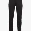 Selected Black Slim-fit Organic Cotton Pants