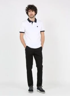 Selected Black Slim-fit Organic Cotton Pants -Deals Mode Modee Store 2903366