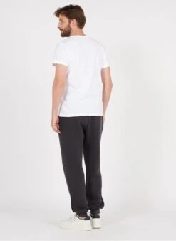 Maison Labiche POITOU DREAMER /GOTS - White Regular-fit Round-neck Organic Cotton T-shirt With Dreamer Embroidery -Deals Mode Modee Store 3175978