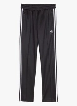 ADIDAS BECKENBAUER TP - Black Cotton-blend Track Pants