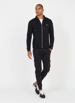 LE TEMPS DES CERISES Black Cotton Combat Pants With Pockets -Deals Mode Modee Store 3300684