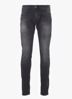 LE TEMPS DES CERISES 700/11JO - Black Slim-fit Cotton Denim Jeans