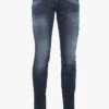 LE TEMPS DES CERISES 700/11JO - Jean Stone Slim-fit Cotton Denim Jeans