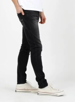LE TEMPS DES CERISES 700/11JO - Black Slim-fit Cotton Denim Jeans -Deals Mode Modee Store 3402424