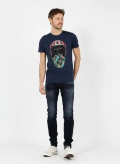 LE TEMPS DES CERISES 700/11JO - Jean Stone Slim-fit Cotton Denim Jeans -Deals Mode Modee Store 3402428