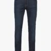 Selected SLIM-LEON - Blue Organic Cotton-blend Slim-fit Jeans