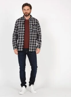 Selected SLIM-LEON - Blue Organic Cotton-blend Slim-fit Jeans -Deals Mode Modee Store 3440121