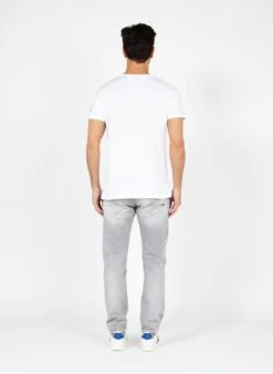 LE TEMPS DES CERISES 700/11JO - Grey Slim-fit Stretch Cotton Jeans -Deals Mode Modee Store 3588786