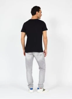 LE TEMPS DES CERISES 700/11JO - Grey Slim-fit Stretch Cotton Jeans -Deals Mode Modee Store 3588798