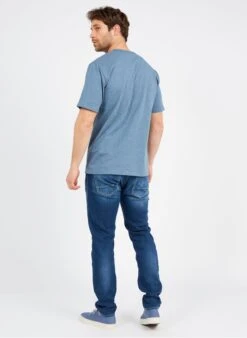 LE TEMPS DES CERISES 700/11JO - Blue Slim-fit Cotton Denim Jeans -Deals Mode Modee Store 3592661