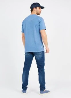LE TEMPS DES CERISES 700/11JO - Blue Slim-fit Cotton Denim Jeans -Deals Mode Modee Store 3592669