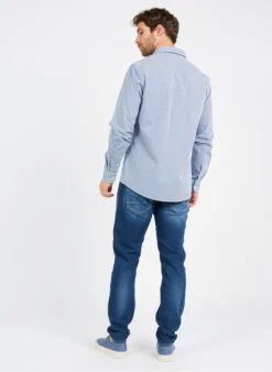 LE TEMPS DES CERISES 700/11JO - Blue Slim-fit Cotton Denim Jeans -Deals Mode Modee Store 3592674