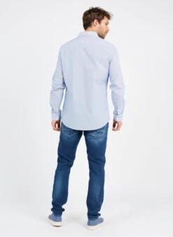 LE TEMPS DES CERISES 700/11JO - Blue Slim-fit Cotton Denim Jeans -Deals Mode Modee Store 3592678