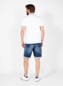 LE TEMPS DES CERISES White Regular-fit Cotton Polo Shirt -Deals Mode Modee Store 3676093