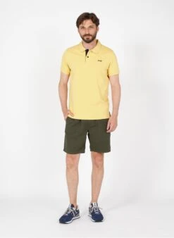 Schott PSMILTON - Yellow Polo Shirt -Deals Mode Modee Store 3676319
