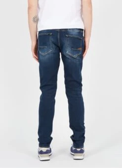 LE TEMPS DES CERISES 600/17 - Jean Stone Faded Stretch Cotton Slim-fit Jeans -Deals Mode Modee Store 3699664