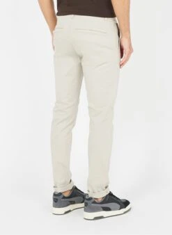 Ikks Beige Cotton-blend Chinos -Deals Mode Modee Store 3700064