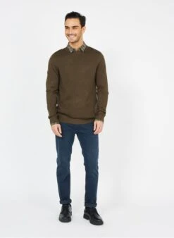 Ikks Blue Slim-fit Straight-leg Jeans -Deals Mode Modee Store 3700106