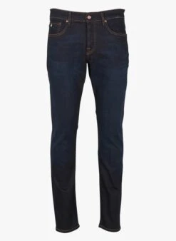 Scotch And Soda Raw Denim Regular Slim-fit Straight-leg Jeans