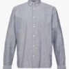 ESPRIT Blue 100 Cotton Shirt With Buttoned Collar