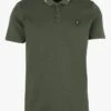 LE TEMPS DES CERISES ARON - Green Regular-fit Cotton Polo Shirt