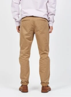 Beige Slim-fit Cotton Chinos -Deals Mode Modee Store 3839073