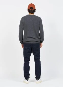 Blue Slim-fit Cotton Chinos -Deals Mode Modee Store 3839228