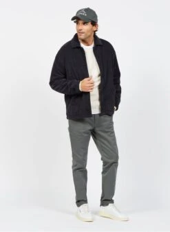 Khaki Slim-fit Cotton Chinos -Deals Mode Modee Store 3839316