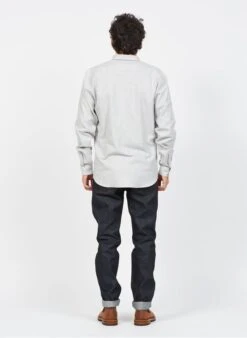 Grey Organic Cotton Slim-fit Jeans -Deals Mode Modee Store 3839398