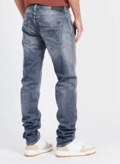 LE TEMPS DES CERISES 700/11 - Grey Slim-fit Cotton-blend Jeans -Deals Mode Modee Store 3841423