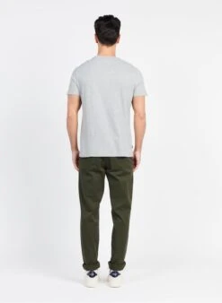Selected Khaki Slim-fit Organic Cotton Pants -Deals Mode Modee Store 3841574
